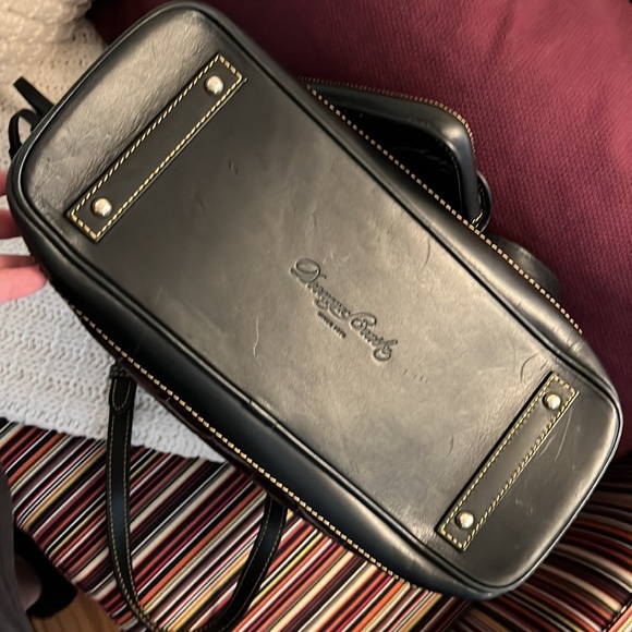 Pre owned Rare Dooney & Bourke Purple smoke tote with wallet. - Picture 11 of 14